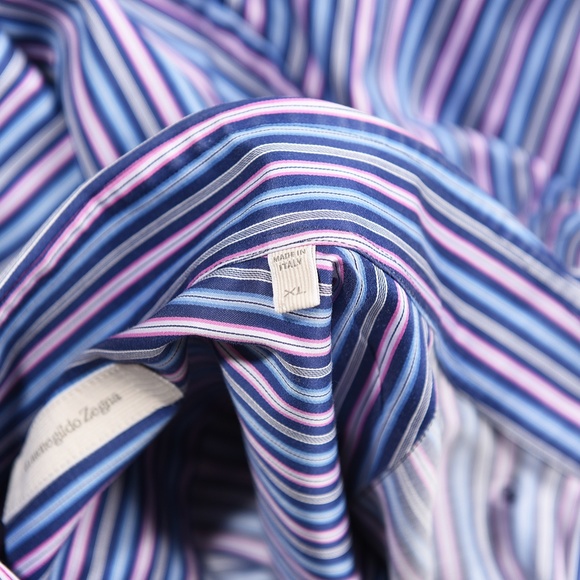 Ermenegildo Zegna Striped Shirt. Made in Italy. - Picture 6 of 6